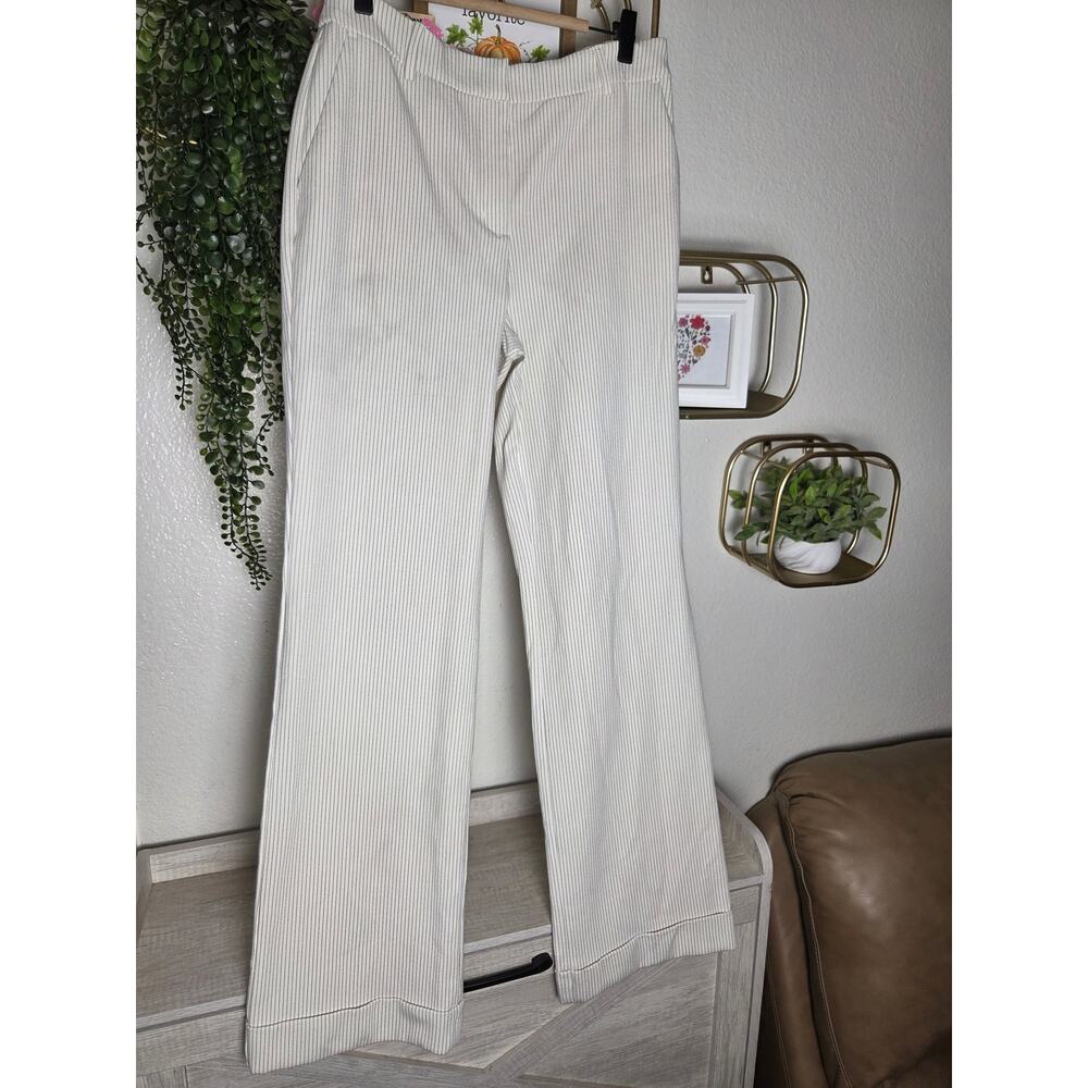 EXPRESS -Editor Striped Mid Rise Trouser Pant size‎ 8